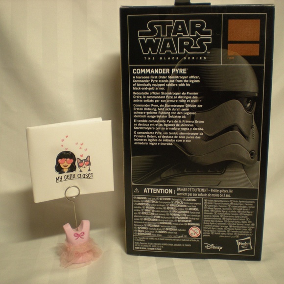 2020 Star Wars The Black Series – Galaxy’s Edge Commander Pyre ⭐️⚫✨ - Picture 3 of 5